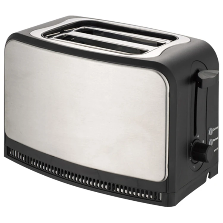 Factory supply stainless steel toaster 2 slice toaster bread toaster