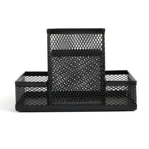 Factory supply Wire Mesh Metal Stationery Holder Wire Mesh Office Desk Organizer Pencil Pen Holder