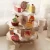 Import Factory Whole Sale Customized Logo Wedding Food Fruit Cake Color Printing Cake Stand Set from China