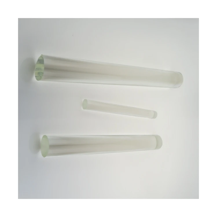 Factory Wholesale Best Sell Durable Focused Light Transparent Solid Cylindrical Borosilicate Glass Rod