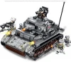 Factory wholesale quality DIY ABS Blocks Military Tank building block toys promotion gifts for kids
