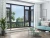 Import Factory wholesale Seamless welding sliding window aluminum tempered glass sliding windows from China