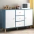 Import Family mounted simple double door density board side cabinet from China