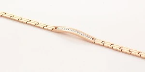 Fashion Gold/ Rose Gold Plated Brass/ Copper Middle East Arab Zircon Women Bracelet