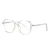 Import Fashion insert spring flat lens unisex optical  frame blue light blocking  glasses from China