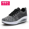 Fashion knitting mesh upper summer sport shoes and sneakers for women