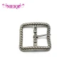 Fashion lady shoe decorative small plastic buckles with pin