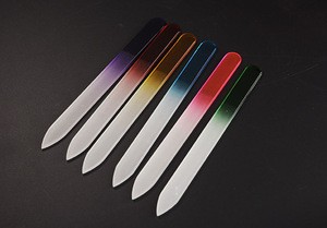 Fashion Nail File Buffing Grit Sand For Nail Art Beauty Makeup Tool Durable Crystal Glass File Manicure Nail Art Tools