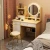 Import Fashion simple multifunctional wooden dresser with dressing mirror and lamp from China