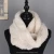 Import Fashion Women Knitting Fur Hooded Winter Real Rabbit Fur Knitting Scarf from China