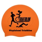 Fashionable Seepdo Quality Adult / Kid sizes customized logo printed waterproof silicone swim cap For Swimming