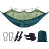 Fast Delivery LOW MOQ Low Price Custom Nordic Style Outdoor Travel Double Hammock Mosquito Camping