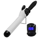 Fast heating ceramic salon ionic styling wand iron  hair curler