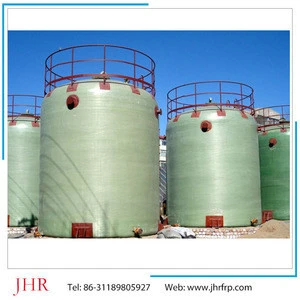 Fiberglass wind equipment large capacity 50000 gallon tank for storage chemical