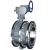 Import Flange butterfly valve cast steel hard sealed butterfly valve from China