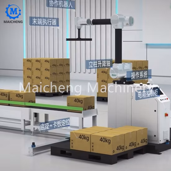 Flexible Deployment Pallet Stacker Industrial Robot Palletizer