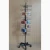 Floor Stand Four Sides Peg Prong Hooks Hanging Balloon Retail Display Spinner Rack (PHY215)