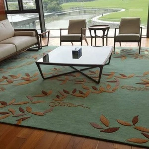 Floral design living room rug handmade area rugs luxury home carpet