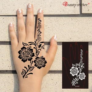 Flower Drawing Stencil wings tattoos designs dragon mix design, wholesale Reusable glitter tattoo stencils