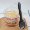 Food Packaging Hot Selling PP PS Disposable Plastic 6oz Takeaway Yogurt Cup