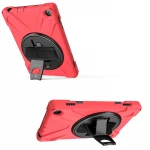 For Amazon Kindle Fire HD 8/HD 8 Plus 2020 Universal Thick Soft Silicon PC Hard 360 Rotation Fold Stand Hand Strap Tablet Cover