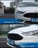 For Ford Mondeo-Car ABS Material Grille Modify Mustang Grilles Shiny Black Lacquer Bake Front Mesh Grills