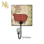 For Hangers Hook Products With Ceramic&Amp;Metal Knob Iron Bird Hooks