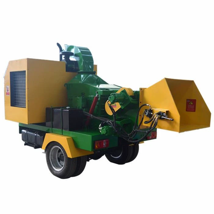 Forestry machinery wood chipper machine/mobile wood chipper for sale