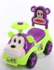 Four wheels licensed kids ride on car with swivel wheels