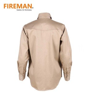 FR light weight long sleeve flame resistant uniform work shirt
