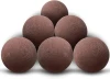Free Sample Red Beige Yellow Ceramic Fire Balls Set of 15 Round Fire Stones