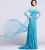 Import free shipping Large trailing dress cosplay costume for adult snow queen frozen princess elsa,shinning at the party from China