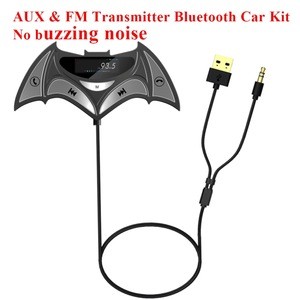 Freeshipping NFC Bluetooth Car Kit 3.5mm AUX Audio Receiver Wireless 4.0 Receiver Handsfree kits