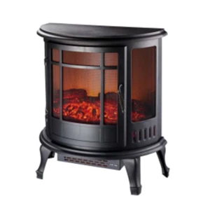 freestanding electric fireplace stove room heaters indoor home hardware round electric fireplace stove