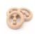 Import FSC Food Grade Beech Wood Baby Rattles Teething Toys from China