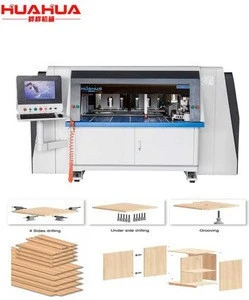 full automatic cnc wood side hole drilling machine for cabinet and wardrobe