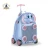 Funny plastic toy remote control bag travel luggage for kids play building brick