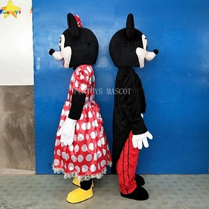 Buy Funtoys Ce Cosplay Mickey And Minnie Mascot Costume Movie Mouse ...