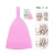 Import Furuize menstrual cup 100% medical silicone Wholesale Hygiene Feminine menstrual Cup from China