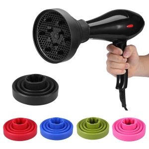 FY fashion Brand New Fashion Hairdryer Diffuser Cover Foldable Hair Dryer Hood Blower Hairdressing Salon Curly Styling Hair Care