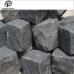 G684 Granite cobblestone paver price per square meter for outdoor tiles