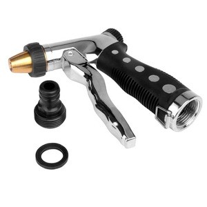 Garden High Pressure Pistol Grip Sprayer Water Hose Nozzle with Easy Flow Control for Plant Watering