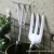 Import gardening succulent soil tools garden decoration cake rake spade shovel 2 piece garden tool and equipment from China