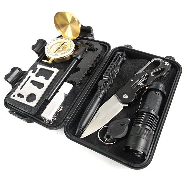 GBKHS-003 Outdoor Emergency Survival Gear Kit /SOS Survival Tool Pack
