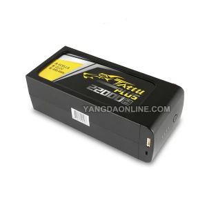 Gens Tattu 22.2V 25C 6S1P Smart Plus1.0 22000mAh Lipo Battery Pack with AS150+XT150 Plug