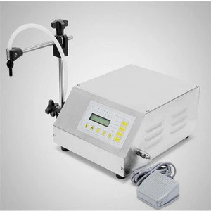 GFK-160 Electric mini cheap small volume portable numerical control liquid filling machine 2-3500ml