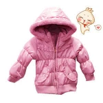 Girls fashion winter eco-friendly breathable baby jacket