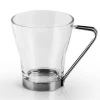 Glass Cup Set Coffee Tea Mugs Drinking Glasses Cups Latte Cappuccino Espresso Glassware