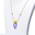 Import Gold plated 925 sliver  perfume necklace crystal jewelry necklace Essential Oils Diffuse necklaces from China