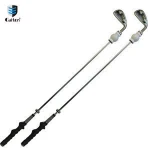 Golf swing trainer posture corrector adjustable shaft center of gravity simulated No. 7 golf club golf training aids